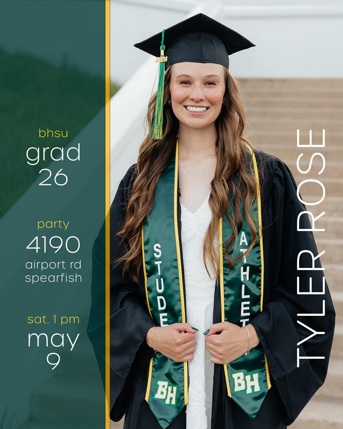 Tyler Rose Whitlock — Black Hills State University, Class of 2026